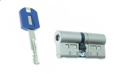 Цилиндр TOKOZ PRO 115 50x65 (никель мат.) ключ/ключ