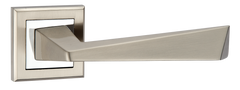 Ручки дверні MVM Z-1321 SN/CP "Edge" матовий нікель/хром