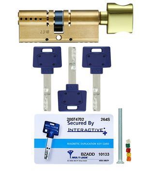 MUL-T-LOCK Циліндр INTERACTIVE 120 (50x70)T Кл-пов Лат