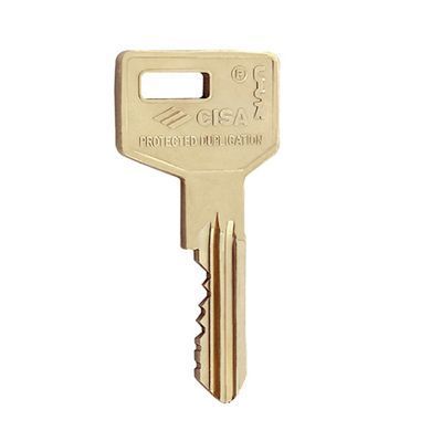 Цилиндр CISA C3000 90 (30*60) никель матовый 3 ключа