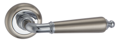 Дверні ручки MVM Z -1221 SN/CP ERIS матовий нікель/хром