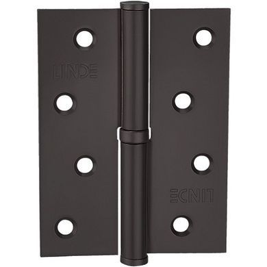 Петля левая MVM H-100 L MBN матовая темная сталь