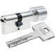 Цилиндр Abus X12R 110 (55x55т) ключ-тумблер матовый хром