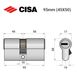 Цилиндр CISA ASIX P8 95 (45*50) никель матовый
