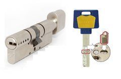 MUL-T-LOCK Цилиндр INTERACTIVE 105 (40x65)TNI Кл-пов Ник