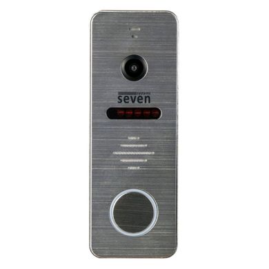 Виклична панель домофону SEVEN CP-7504 FHD silver