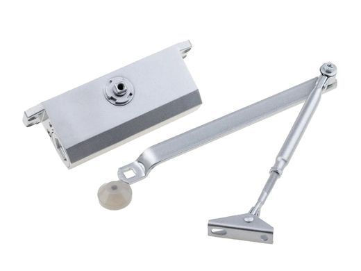 Доводчик двери 70 кг SEVEN DC-7742 silver