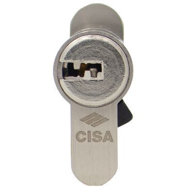 Цилиндр CISA ASIX P8 100T (40*60T) никель матовый 5 ключей