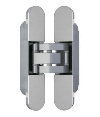 OTLAV Петля скрытая Invisacta 23х120 нейлоновый корпус матовый хром с 4 колпачками