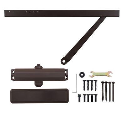Доводчик RYOBI S-8850T SLD с фиксацией до 45кг Коричневый