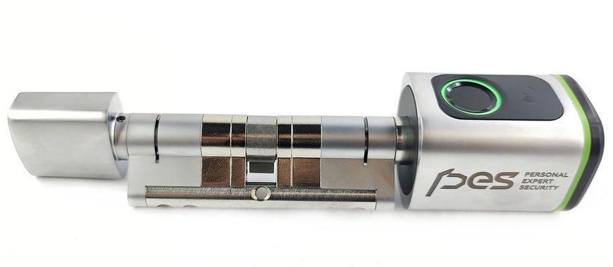 Электронный цилиндр PES Cylinder 2 со сканером отпечатков пальца 90 мм 45/45