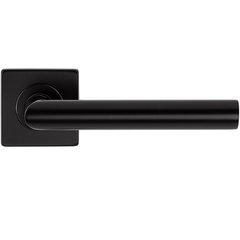 Ручки дверні MVM S-1136 Black нержавіюча сталь чорна