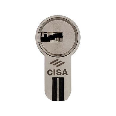 Цилиндр CISA AP4 S 90T (45*45T) никель матовый 3 ключа