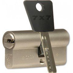 MUL-T-LOCK Цилиндр 7x7 95 (40x55)NI Кл-кл Ник