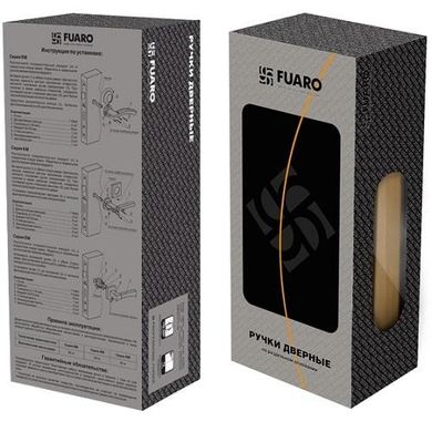 FUARO дверные ручки INTRO RM SG/GP-4