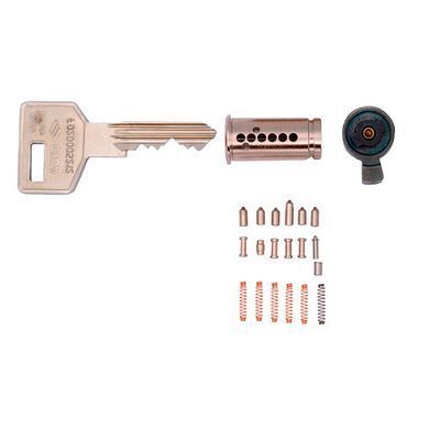 Цилиндр CISA C3000 95 (35*60) никель матовый 3 ключа