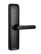 Умный дверной биометрический замок SEVEN LOCK SL-7767BF black (врезная часть 6068)
