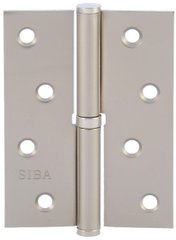 SIBA Завіса сталева 100 мм 1BB матовий нікель SN, ліва