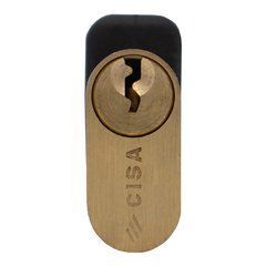 Цилиндр CISA Oval 08230 56T (28*28T) овальный для электромех. замков