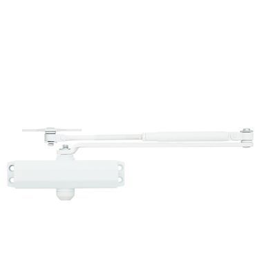 Доводчик двери 25-45 кг SEVEN DC-7741HP white (механизм фиксации дверей)