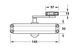 Доводчик двери 25-45 кг SEVEN DC-7741HP white (механизм фиксации дверей)