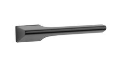 Дверная ручка APRILE Lupina RTH 7S черный матовый (тонкая розетка)