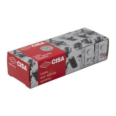 Цилиндр CISA C2000 90T (30*60T) никель матовый 3 ключа