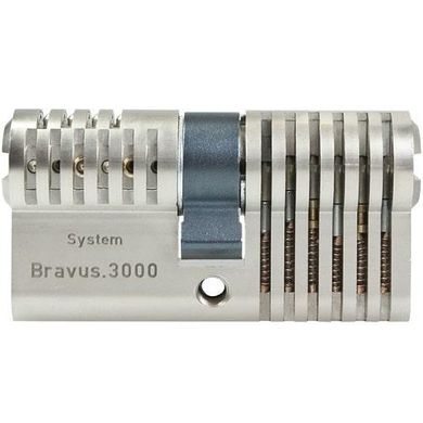 Циліндр Abus Bravus compact 3000 70 (35х35Т) ключ-тумблер