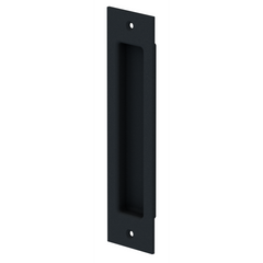*Valcomp DESIGN LINE Ручка врізна металева для дверей, 53х200х16 мм, чорна матова
