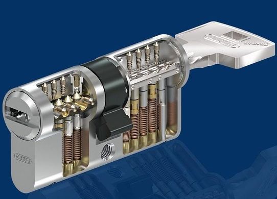 Цилиндр Abus Bravus compact 3000 75 (30x45) ключ-ключ