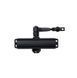 Доводчик двери 40-65 кг SEVEN DC-7742HP black (механизм фиксации дверей)