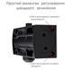 Доводчик RYOBI D-1200T SLD HO с фиксацией до 40кг Черный