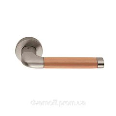 Дверні ручки Colombo Taipan LC11 мат.нікель/груша (50 розете т)