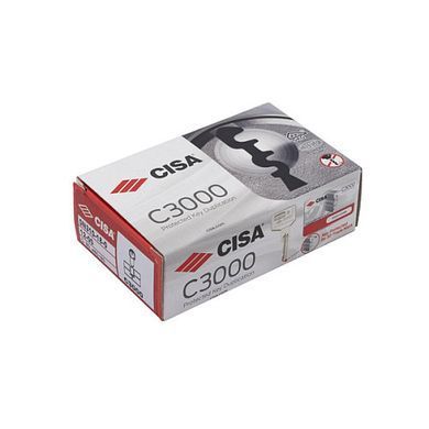 Цилиндр CISA C3000 70 (35*35) никель матовый 3 ключа