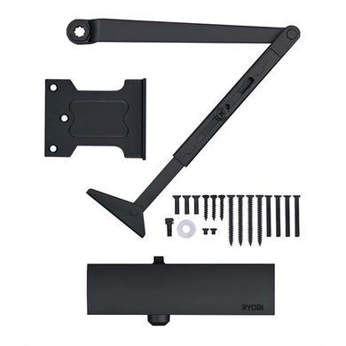 Доводчик RYOBI D-1200P (U) UNIV до 80кг Серый Антрацит
