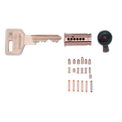 Цилиндр CISA C3000 70 (30*40) никель матовый 3 ключа