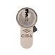 Цилиндр CISA C3000 70 (30*40) никель матовый 3 ключа