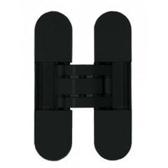 OTLAV Петля скрытая Invisacta 3D 30х120 чёрная с 4 колпачками