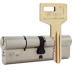 Цилиндр CISA C3000 90 (35*55) никель матовый 3 ключа