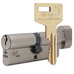 Цилиндр CISA C3000 60T (30*30T) никель матовый 3 ключа