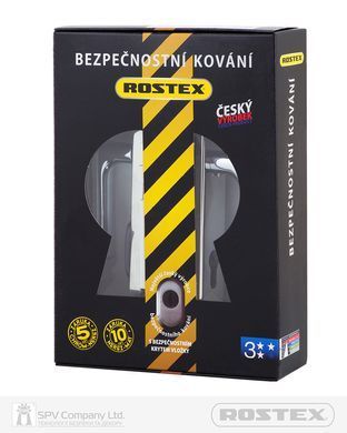 Фурнітура захисна ROSTEX R1/R4 R mov-mov DIN PLATE 85мм Хром_полірований 22мм 38-55мм 3клас 804 CR Комплект