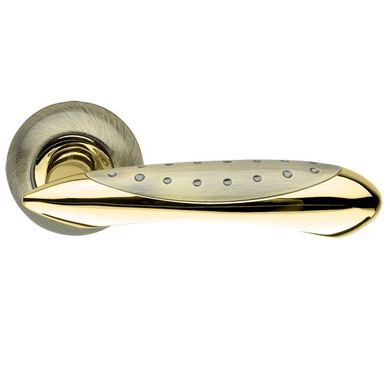 Ручка дверна Armadillo Corvus LD35-1AB/GP-7 бронза/золото