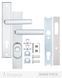 Фурнітура захисна ROSTEX R1/R4 R mov-mov DIN PLATE 85мм Хром_полірований 22мм 38-55мм 3клас 804 CR Комплект