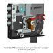 Механизм замка CISA 56525 Revolution Pro редукторный с блокировкой (BS67,5мм) хром матовый