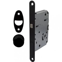 AGB Комплект Scivola TRE WC CLASS kit A для розсувних дверей чорний