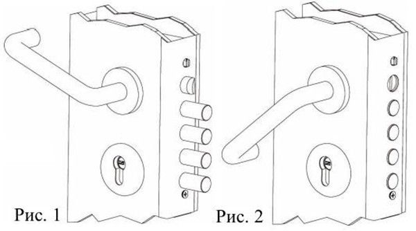 Механизм замка CISA 56835 Comfortlock (BS67,5*85мм) хром матовый
