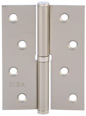 SIBA Завіса сталева 100 мм 1BB матовий нікель SN, права