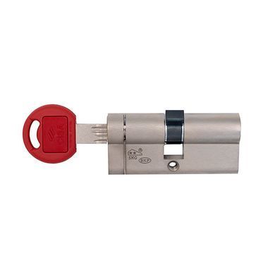 Цилиндр CISA Astral Tekno PRO 80 (40*40) никель матовый 3 ключа