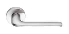 Дверные ручки Colombo Design Roboquattro ID 41 матовый хром