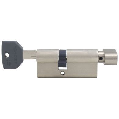 Цилиндр CISA ASIX P8 95T (45*50T) никель матовый 3 ключа